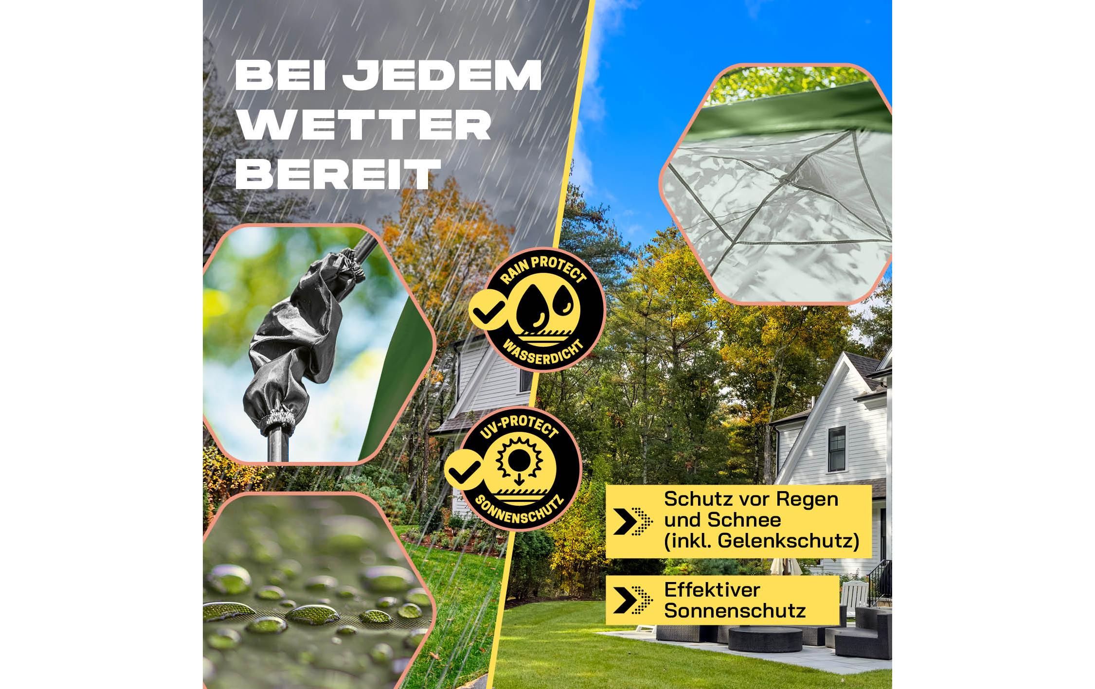 Where tomorrow Pavillon Pop Up - Dunkelgrün