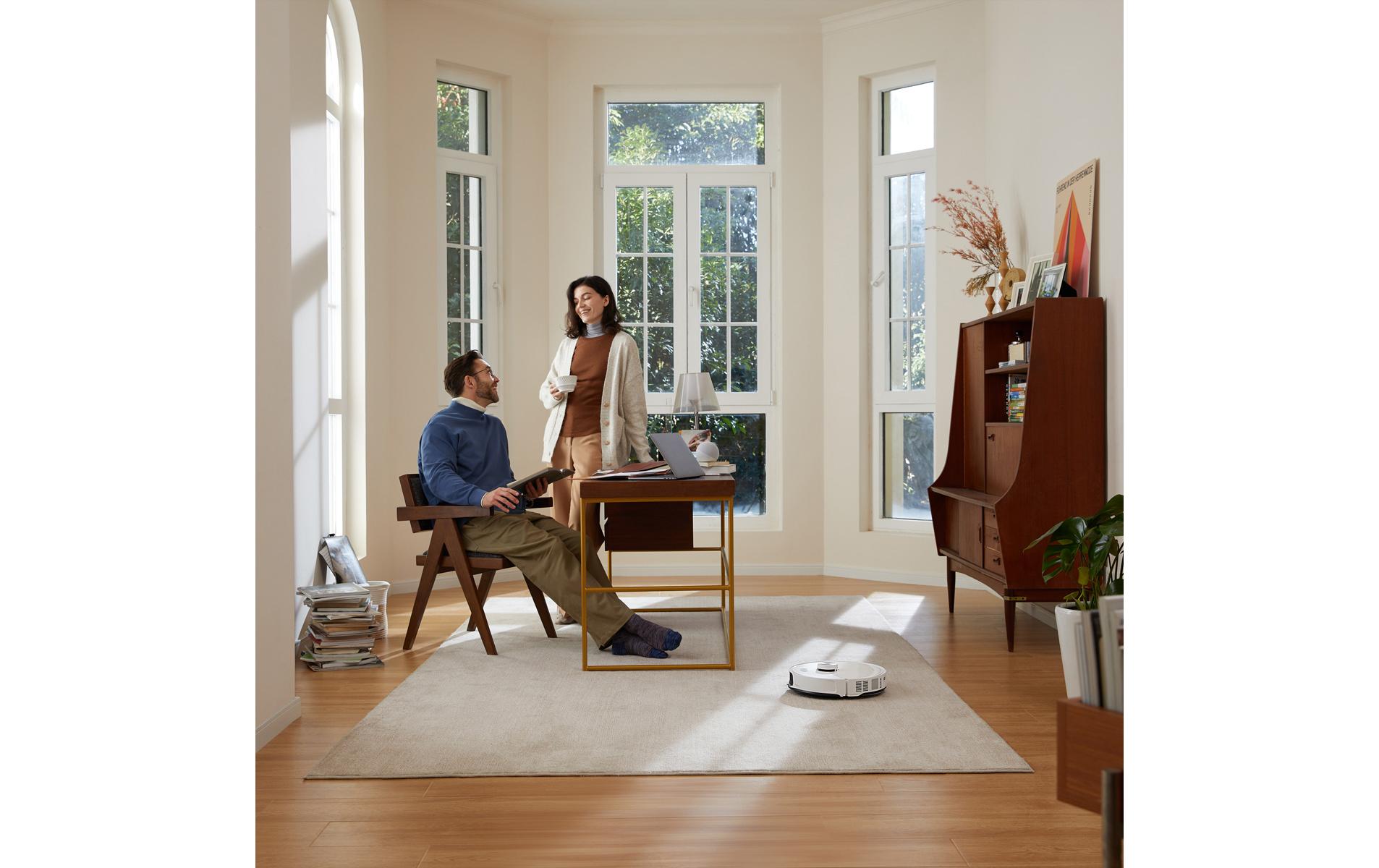 Roborock Saug- und Wischroboter S8 MaxV Ultra Weiss