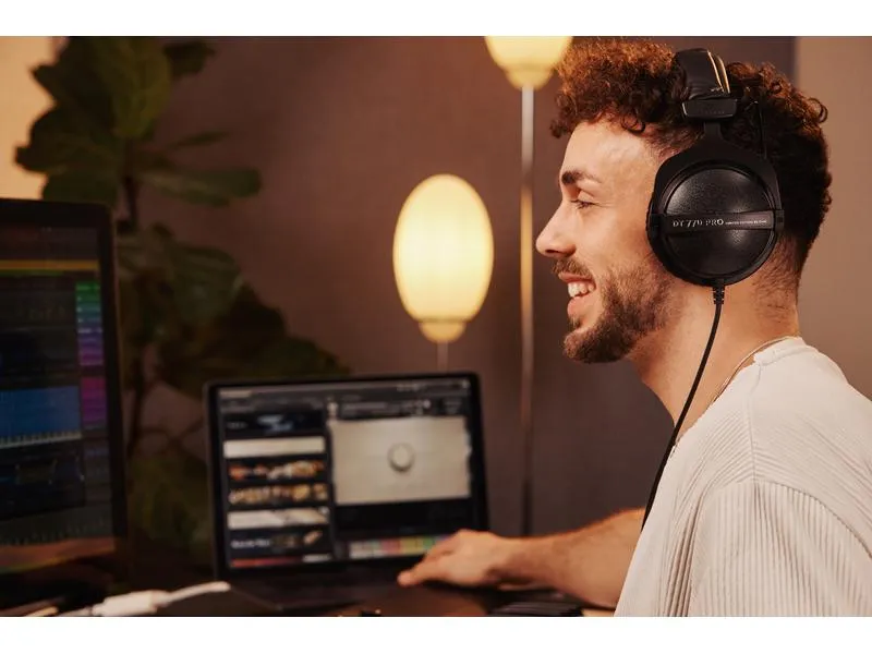 Beyerdynamic Over-Ear-Kopfhörer DT 770 Pro Black 80 Ω Beyerdynamic Over-Ear-Kopfhörer DT 770 Pro Black 80 Ω