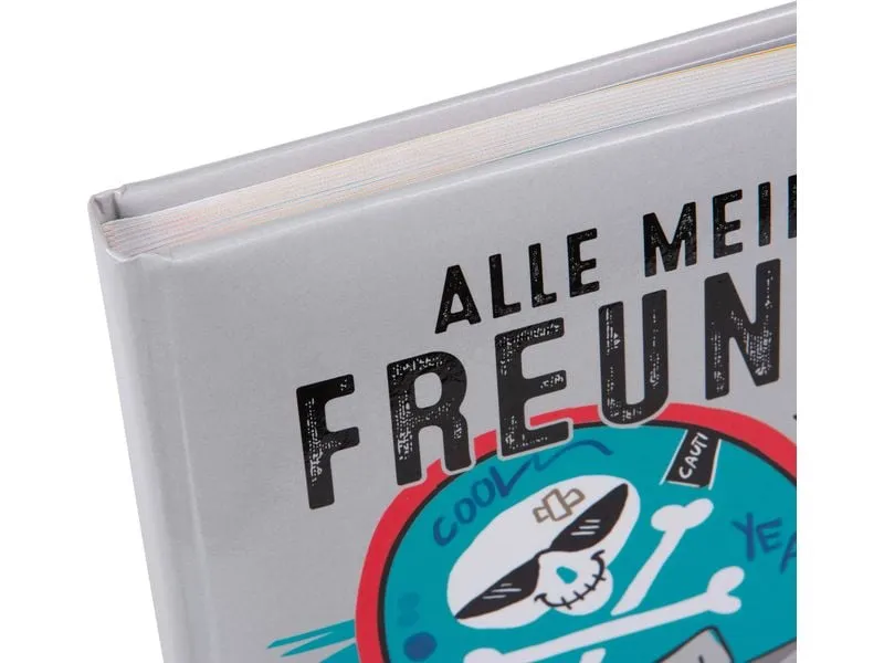 Goldbuch Freundebuch Skater A5, 88 Seiten Goldbuch Freundebuch Skater A5, 88 Seiten