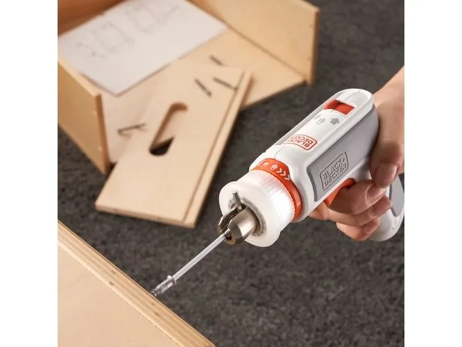 BLACK+DECKER Akku-Schraubendreher BCRTA01-XJ 3.6 V Orange