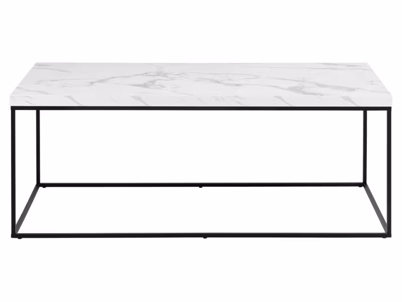 AC Design Couchtisch Barossa 110 x 55 x 45 cm, Schwarz/Weiss AC Design Couchtisch Barossa 110 x 55 x 45 cm, Schwarz/Weiss