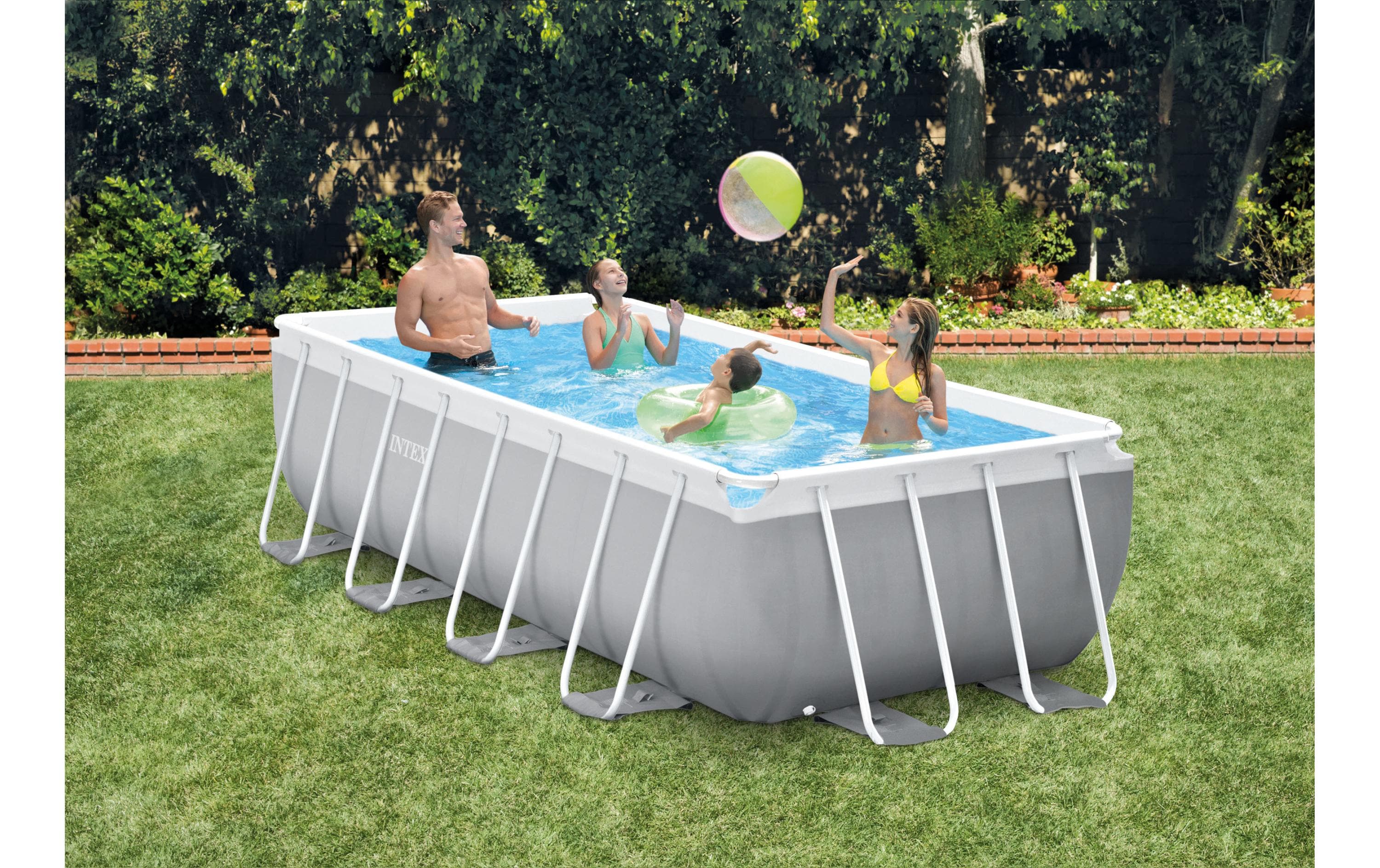 Intex Pool Prism Frame 400 x 200 x 100 cm