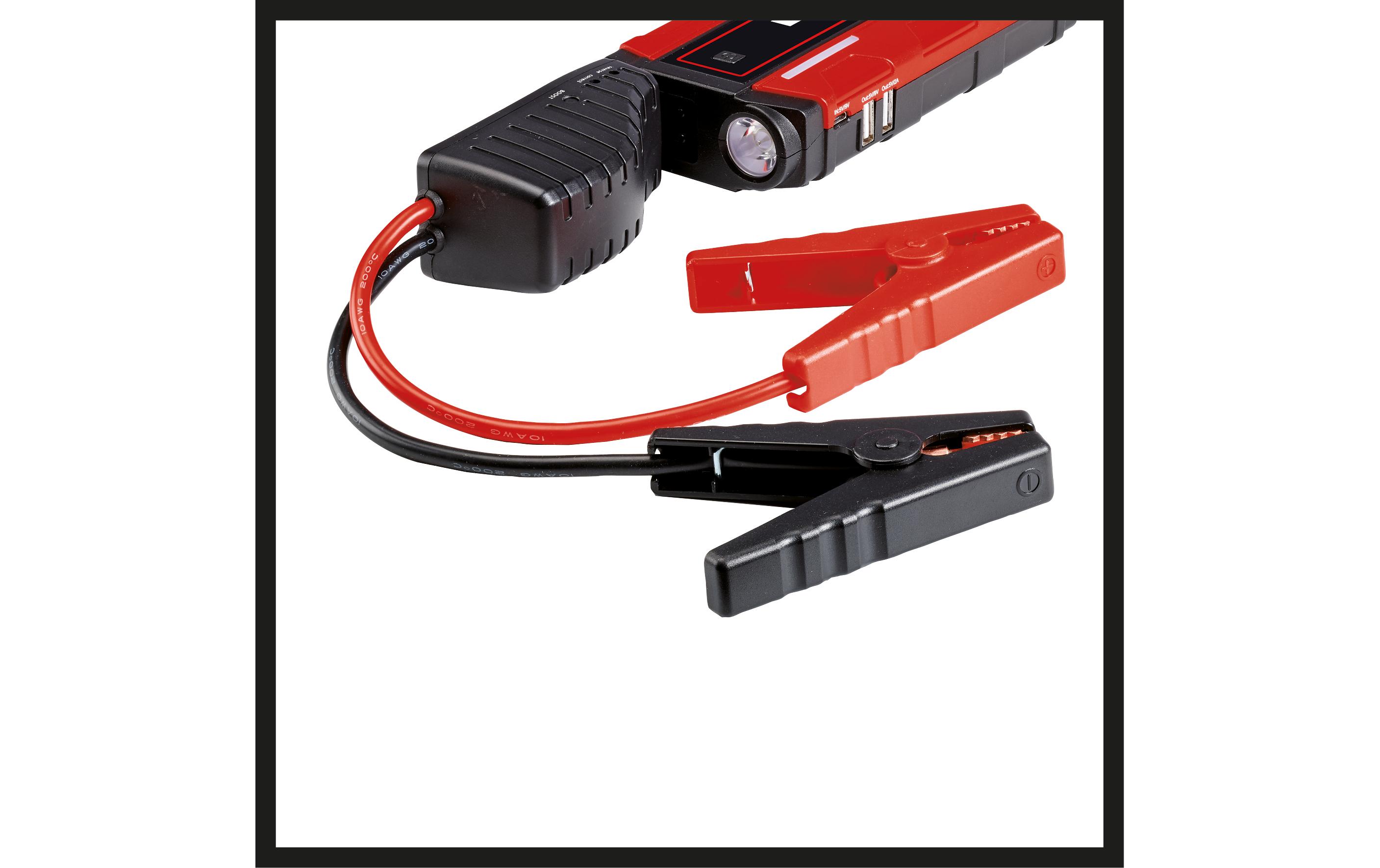 Einhell Automotive Starterbatterie mit Ladefunktion CE-JS 8 / 12 V/200A