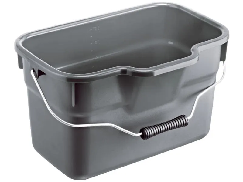 Rotho Putzeimer Basic 12 l, Grau Rotho Putzeimer Basic 12 l, Grau