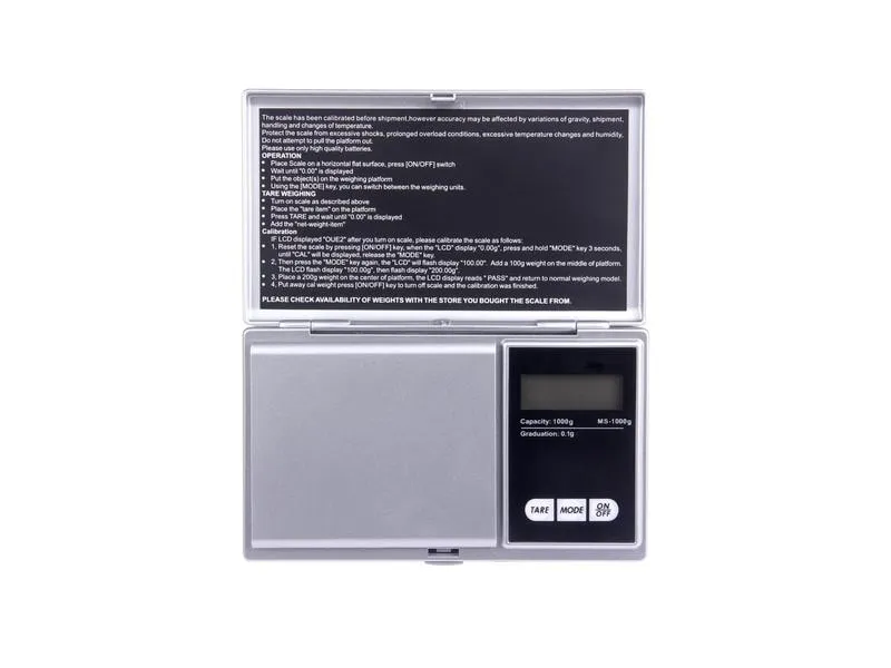 SPC Präzisionswaage MS200 Silber