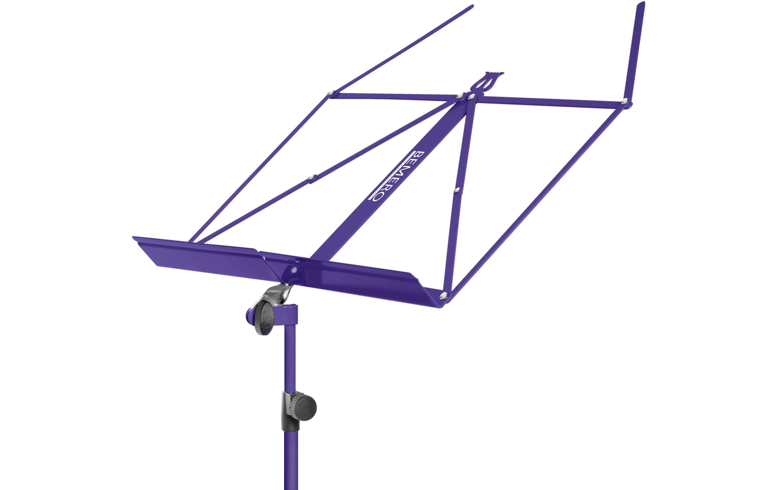 Bemero Notenständer MSS-8090BK violett