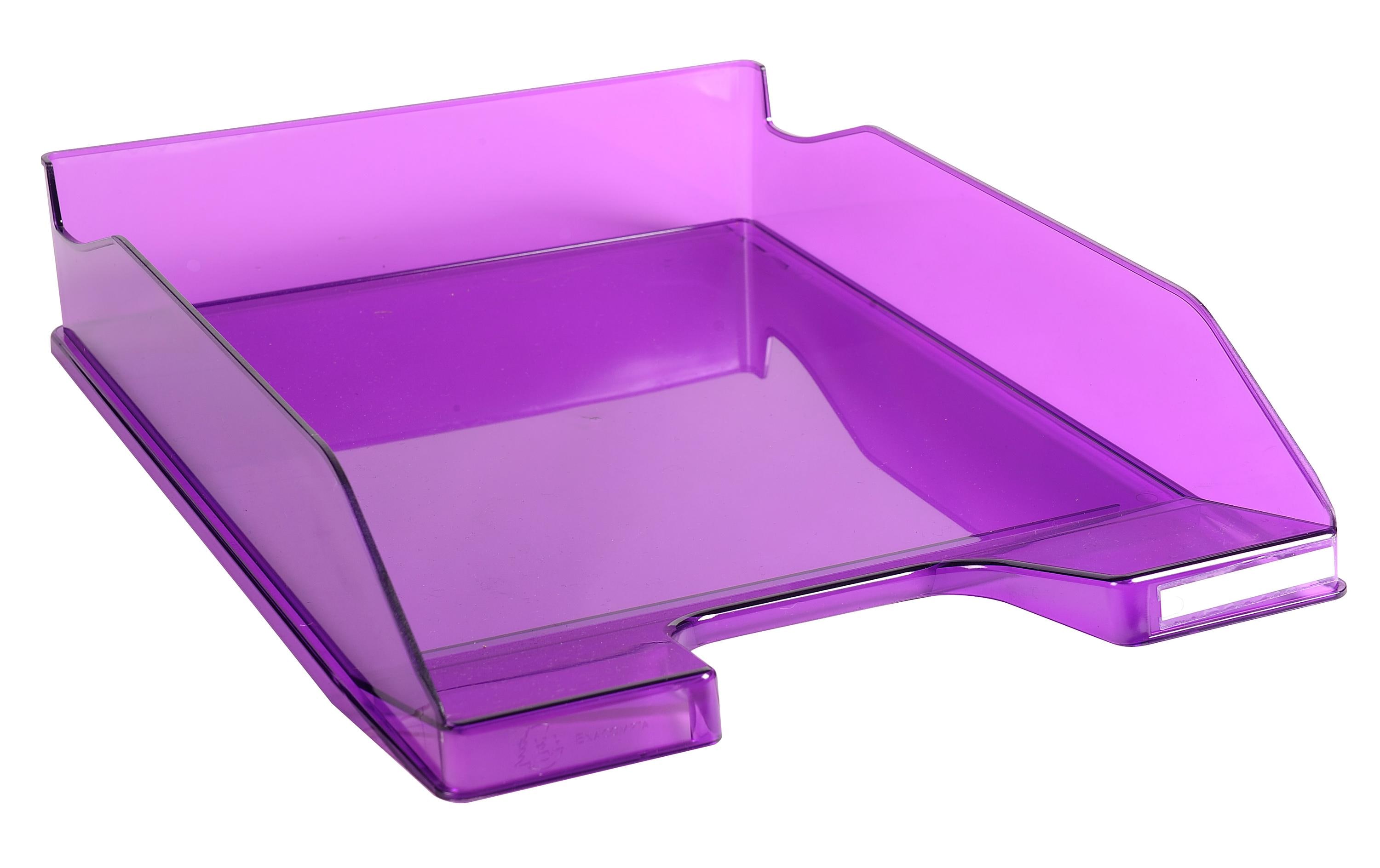 Exacompta Ablagekorb Combo-Midi Lila Glossy Exacompta Ablagekorb Combo-Midi Lila Glossy