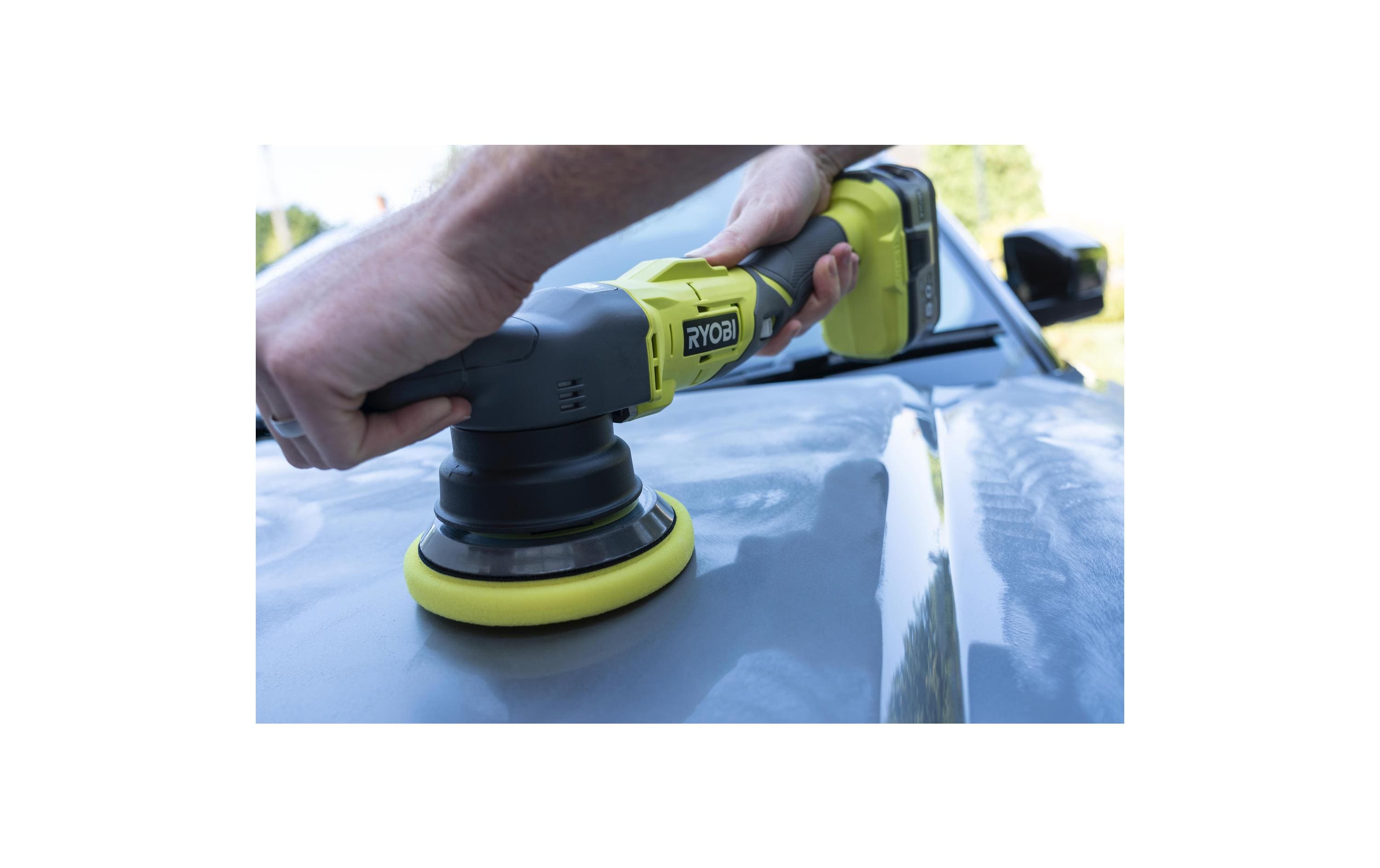 RYOBI Akku-Winkelpolierer R18P-0, 18 V, Solo