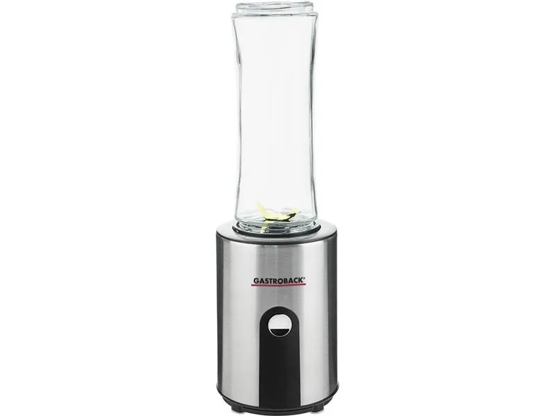Gastroback Smoothie Maker Mix & Go Schwarz/Silber Gastroback Smoothie Maker Mix & Go Schwarz/Silber