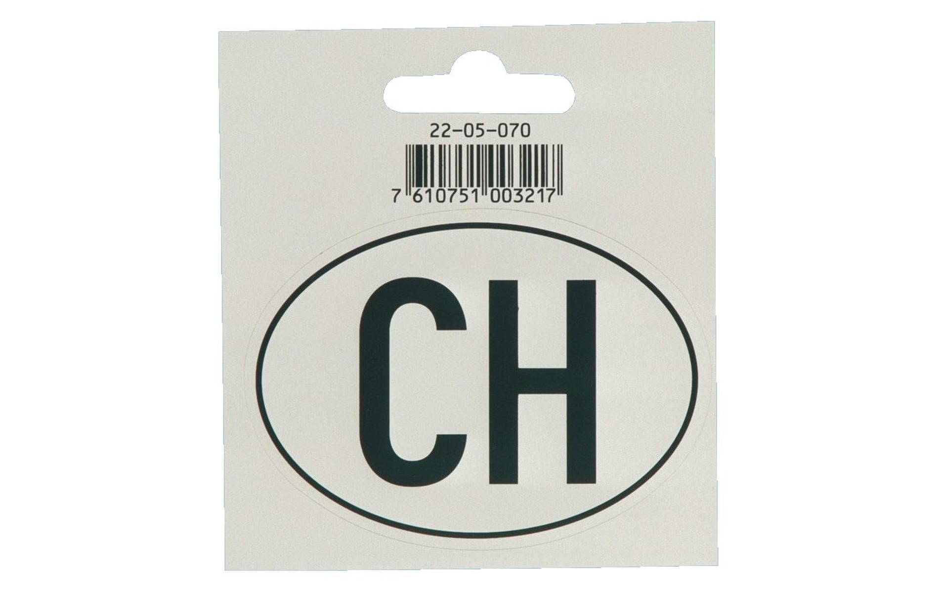 TopLine Hoheitszeichen «CH» für Motorräder, 75 × 55 mm TopLine Hoheitszeichen «CH» für Motorräder, 75 × 55 mm