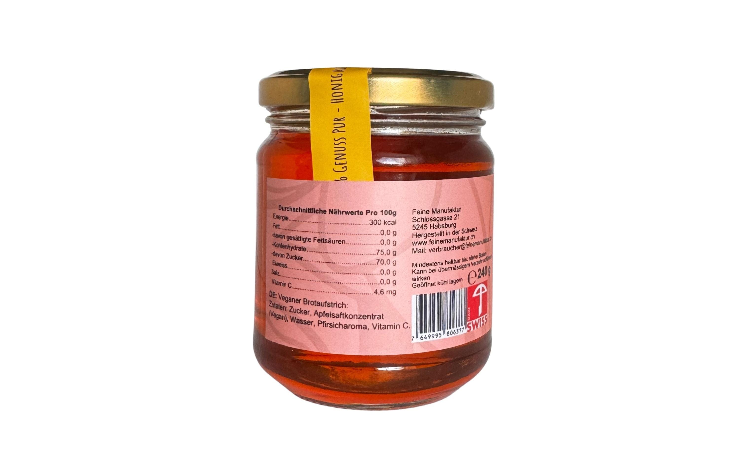 Feine Manufaktur Honig Alternative Pfirsich 240 g