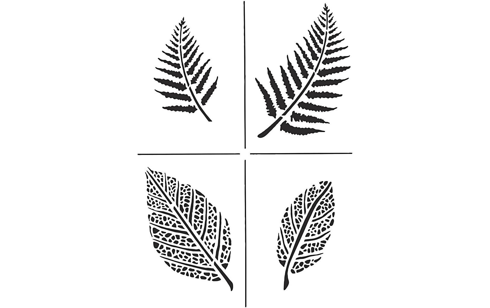 Creativ Company Schablone A4 Blätter, 1 Stück