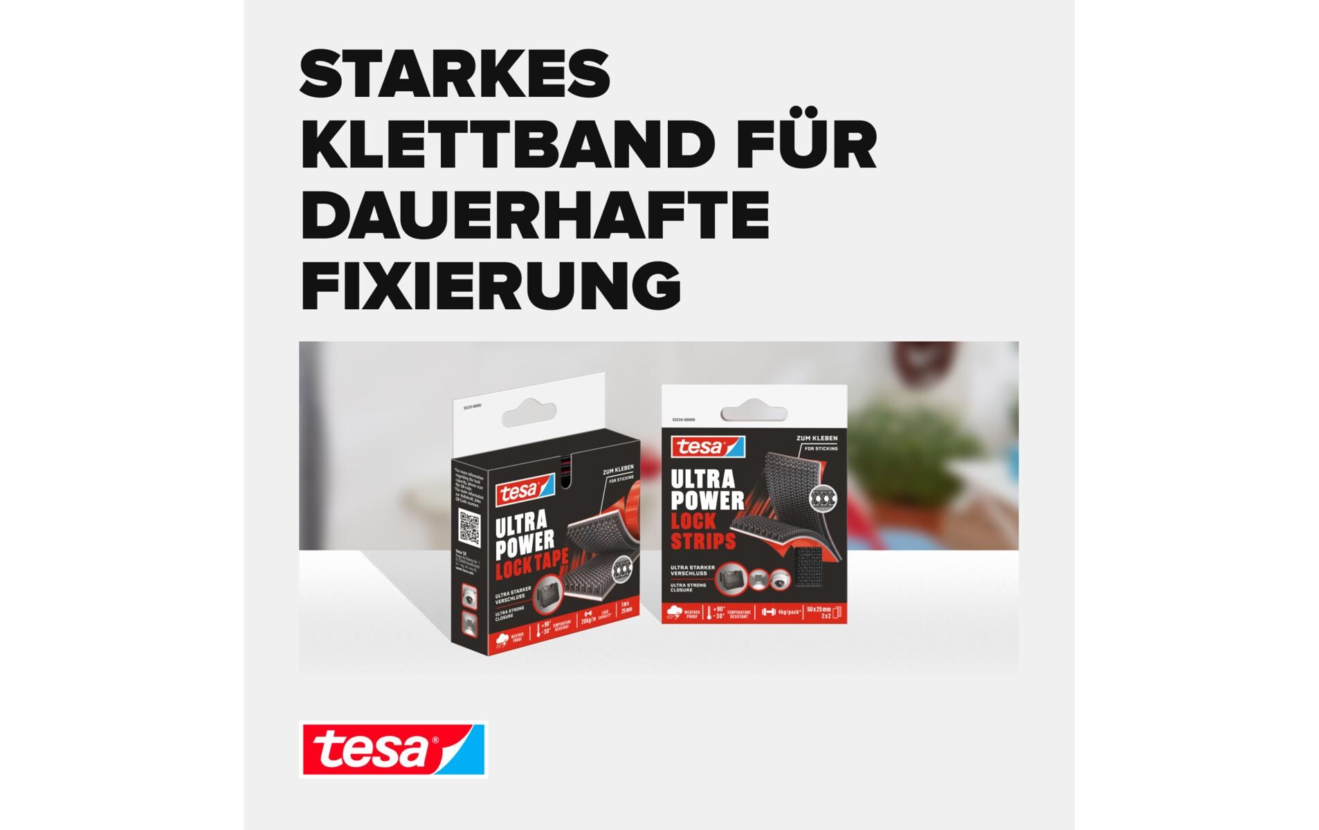 tesa Ultra Power Lock Tape 20 kg/m Haltekraft