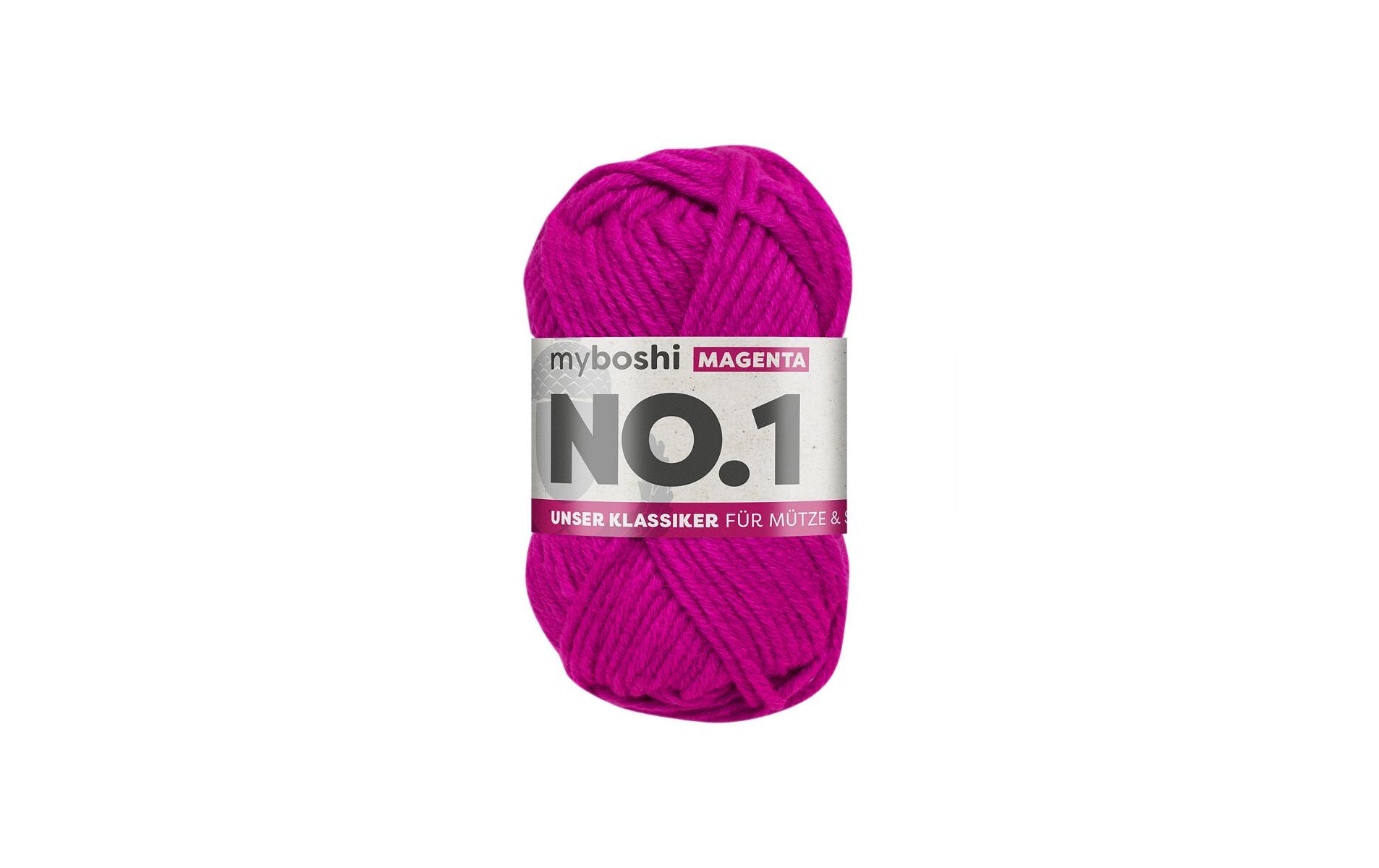 myBoshi Wolle Nr.1 Magenta 50 g, 55 m