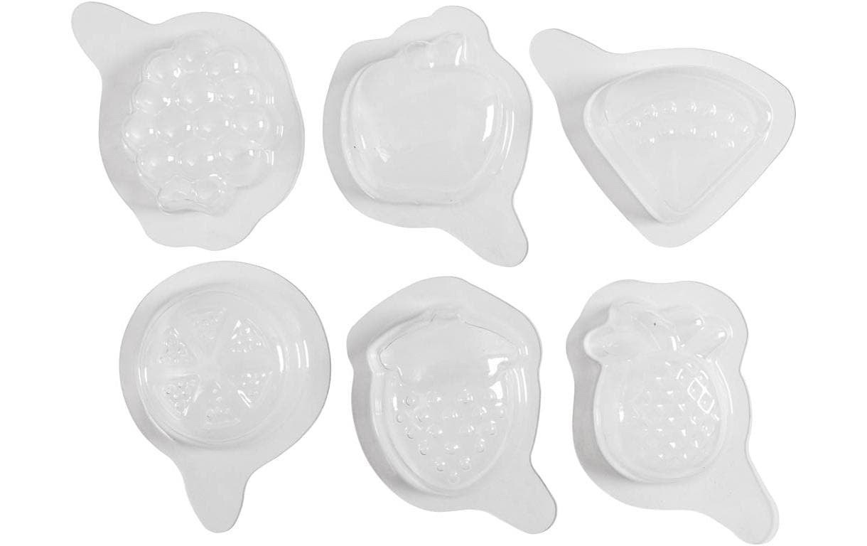 Creativ Company Silikon Form Früchte 6 Stück