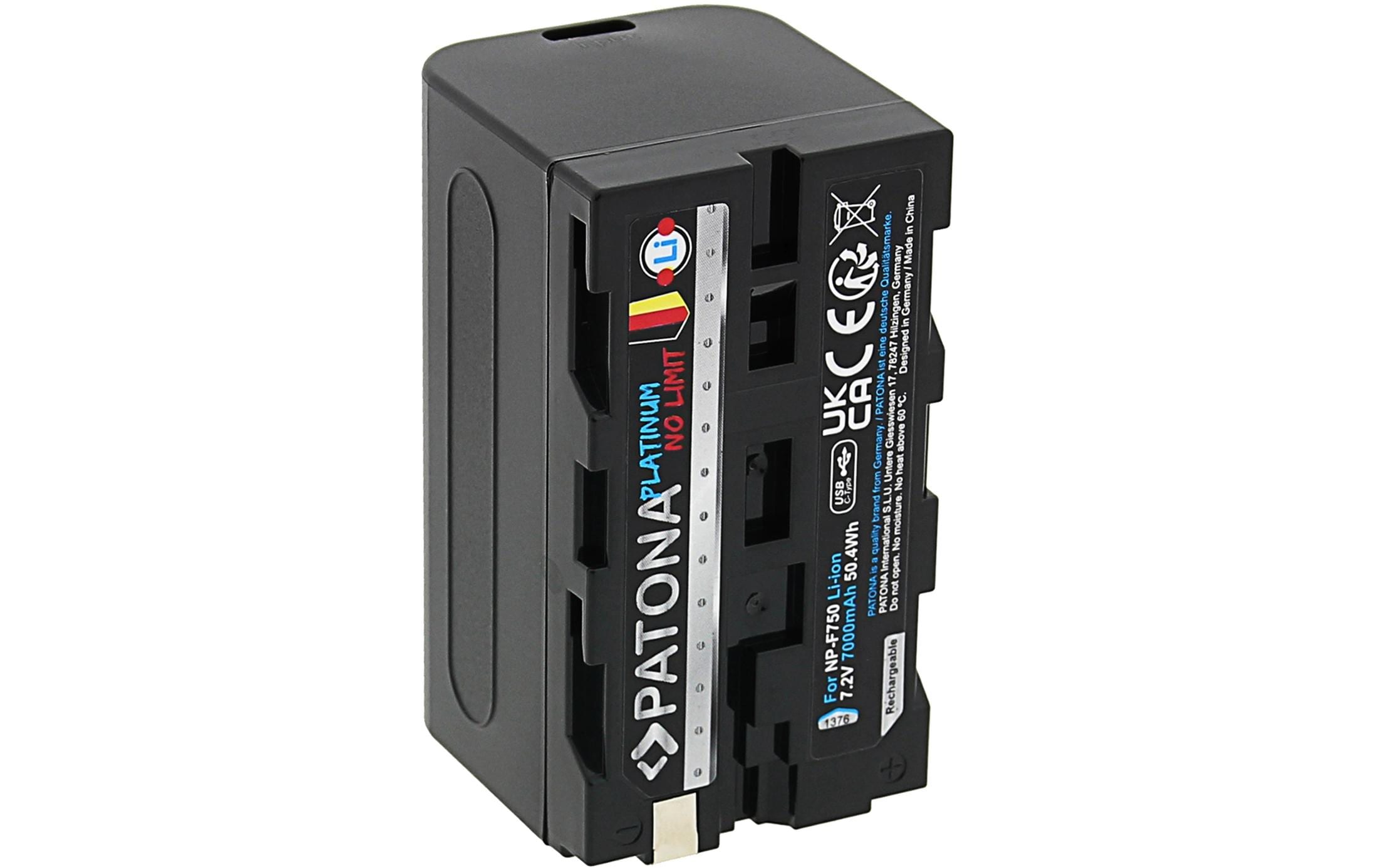 Patona Platinum Akku für Sony NP-F750