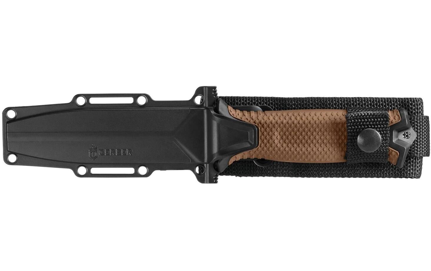 Gerber Survival Knife Strongarm Magnacut Coyote braun