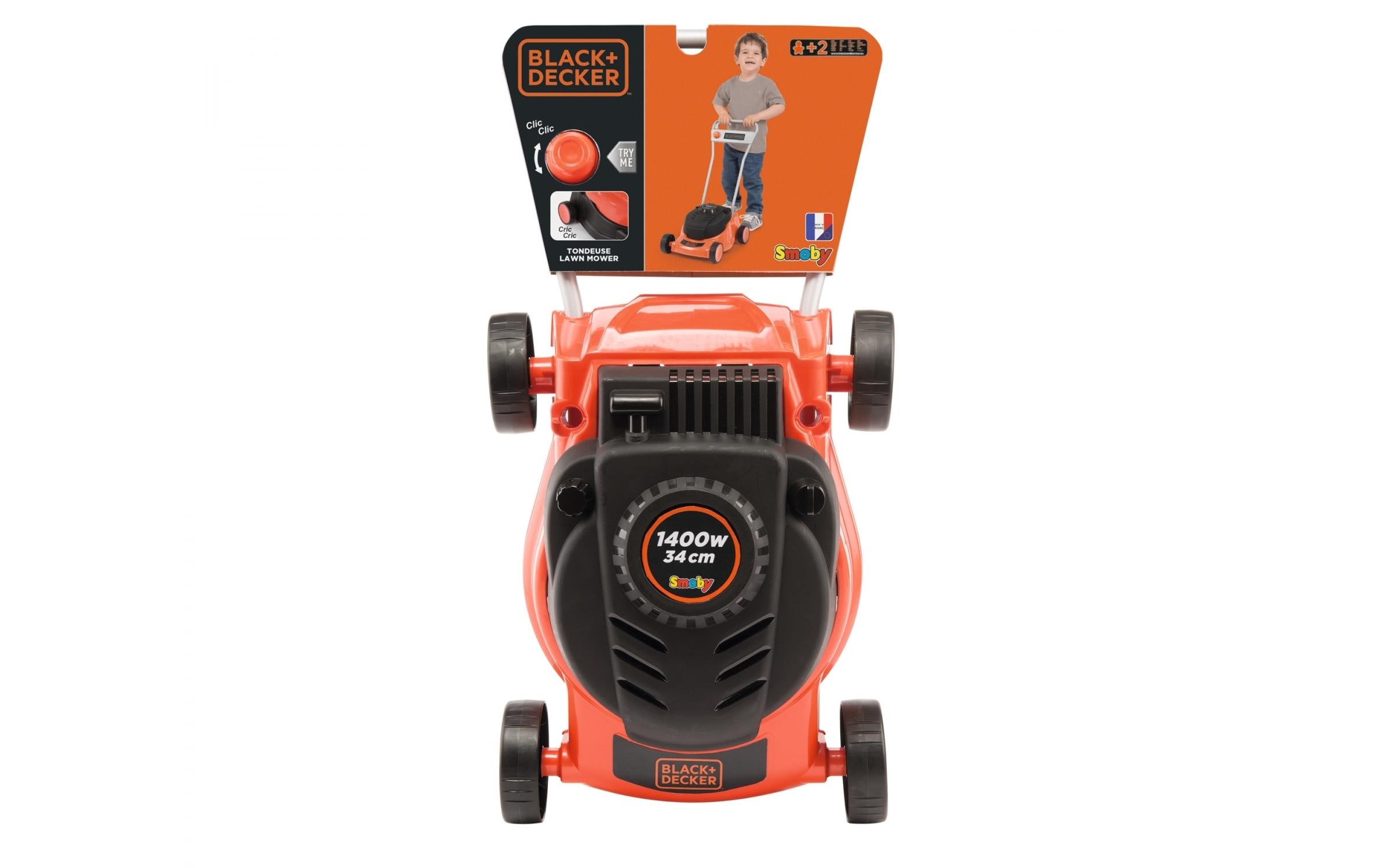 Smoby Handwerker Black+Decker Rasenmäher