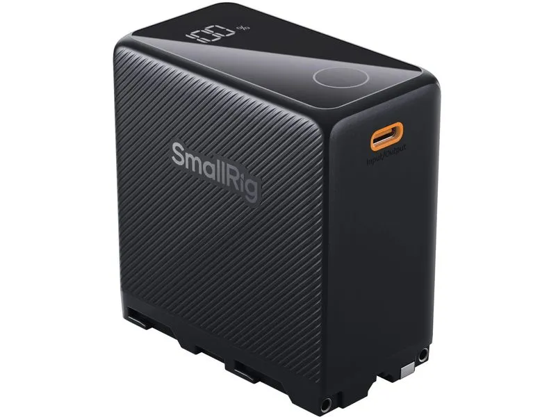 Smallrig Digitalkamera-Akku NP-F970 USB-C wiederaufladbar - Schwarz Smallrig Digitalkamera-Akku NP-F970 USB-C wiederaufladbar - Schwarz