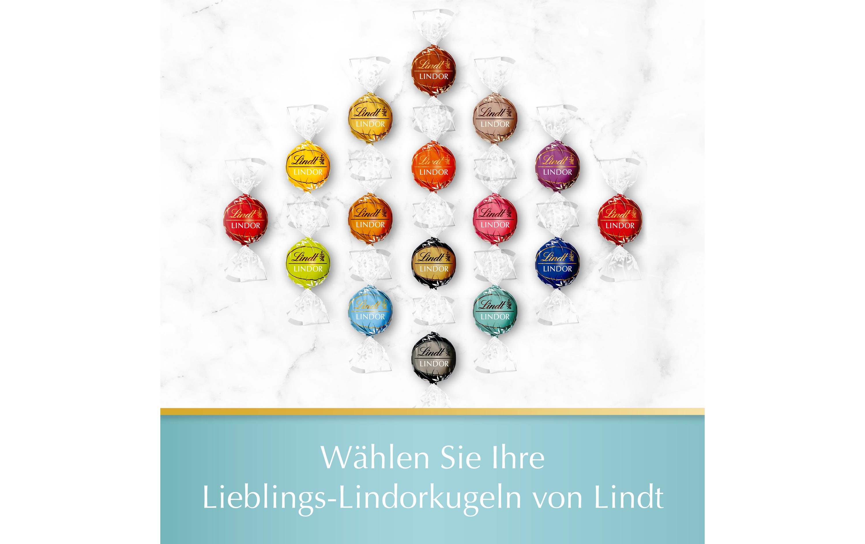 Lindt Schokoladen-Pralinen Lindor Kugeln Kokos 200 g