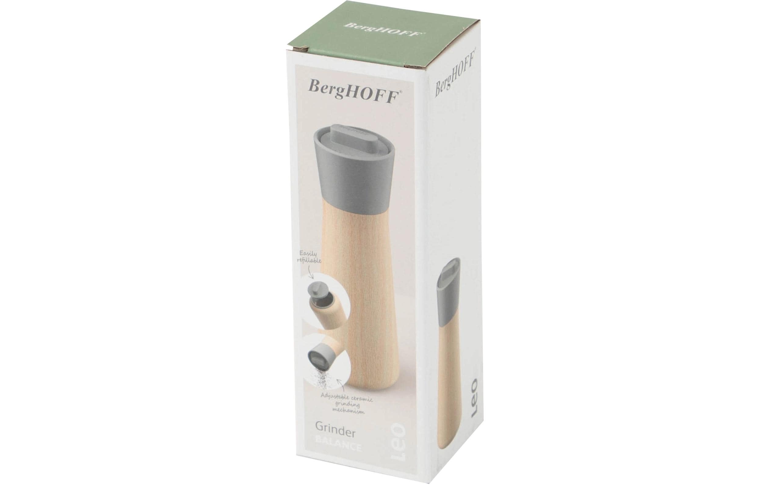BergHOFF Gewürzmühle Leo Balance Moonmist 20.8 cm, Grau