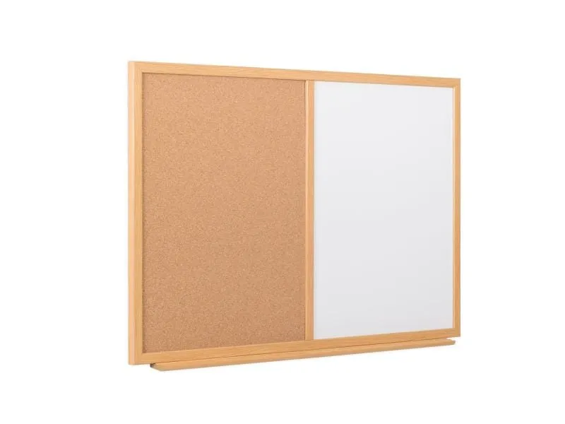 Bi-Office Comboboard Earth 120 cm x 90 cm, Braun