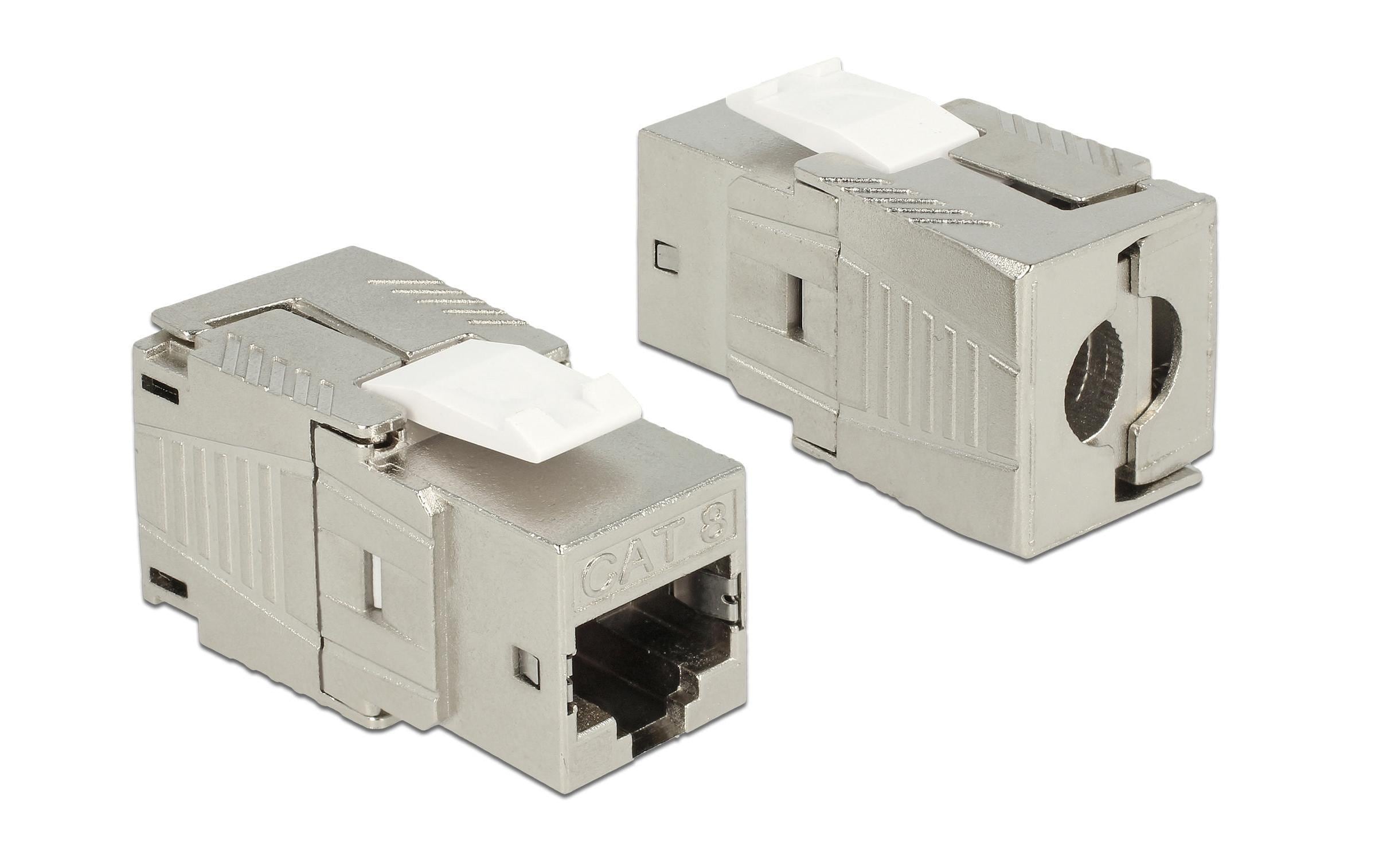 Delock Keystone-Modul RJ-45 Cat.8 geschirmt