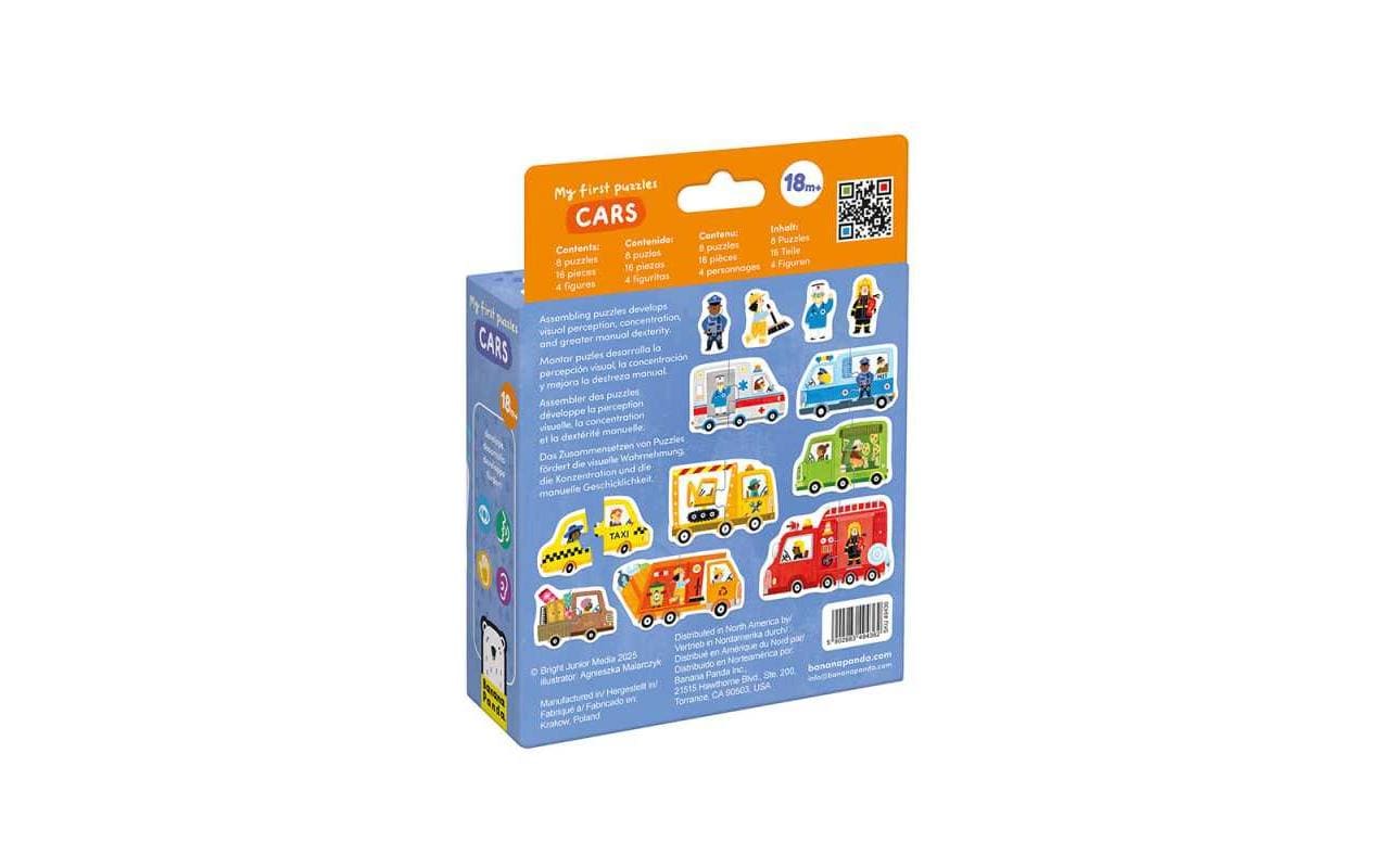 Banana Panda Puzzle My First Cars Pappe