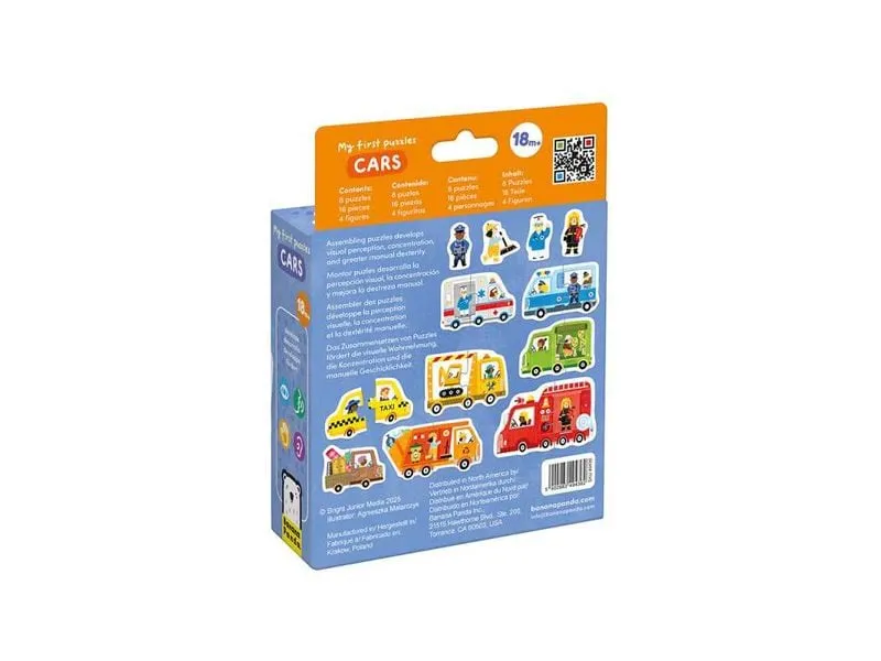 Banana Panda Puzzle My First Cars Pappe Banana Panda Puzzle My First Cars Pappe