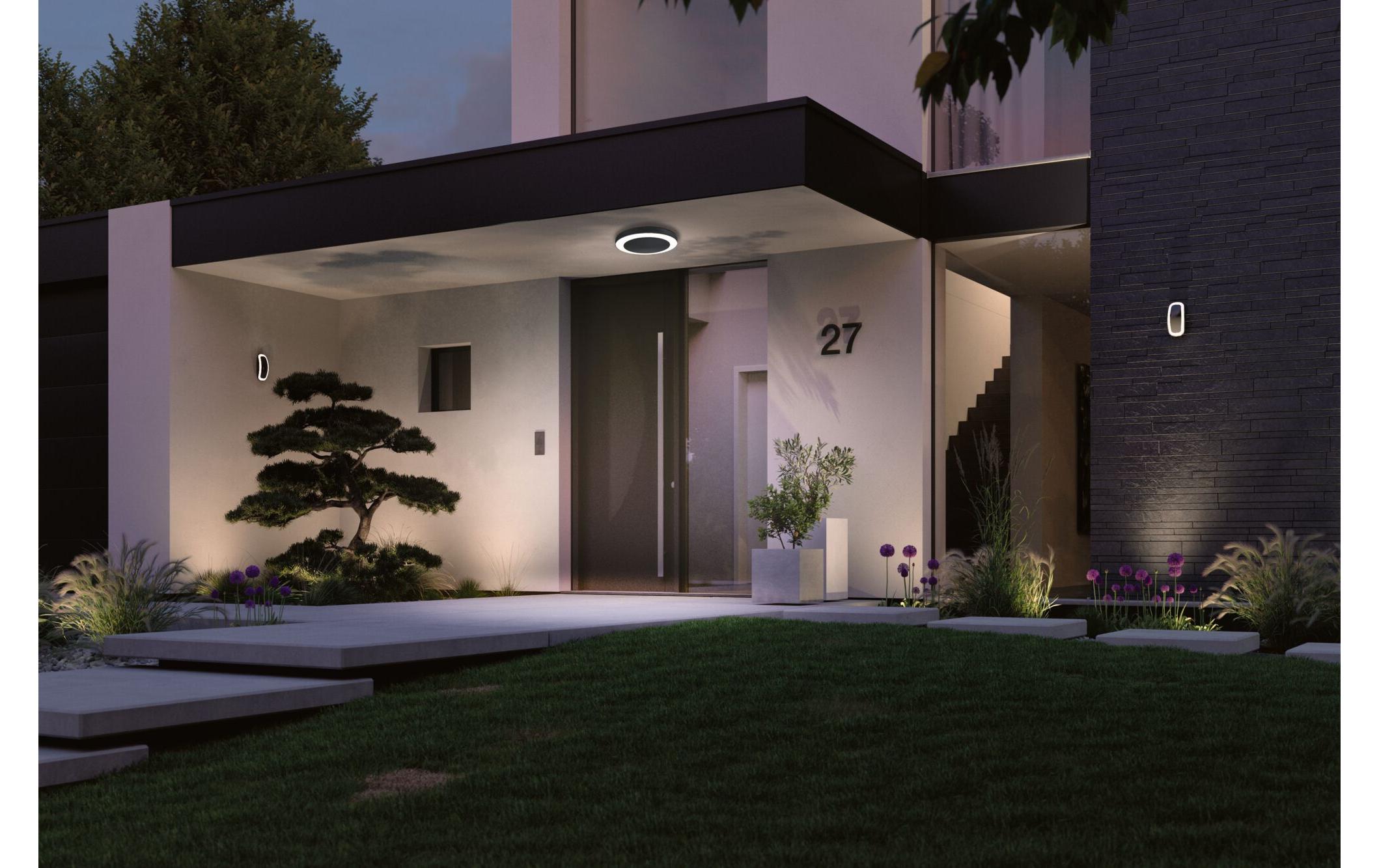 Paulmann Deckenleuchte Circula 230 V Anthrazit