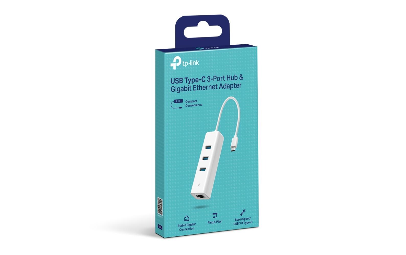 TP-Link Netzwerk-Adapter UE330C USB Typ-C