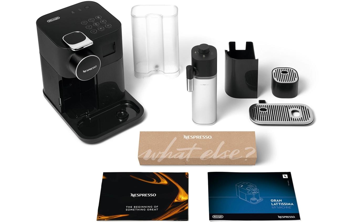 De'Longhi Kaffeemaschine Nespresso Gran Lattissima EN640.B Schwarz