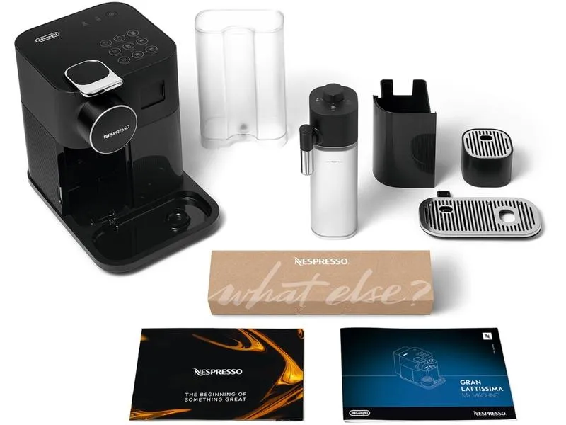 De'Longhi Kaffeemaschine Nespresso Gran Lattissima EN640.B Schwarz De'Longhi Kaffeemaschine Nespresso Gran Lattissima EN640.B Schwarz