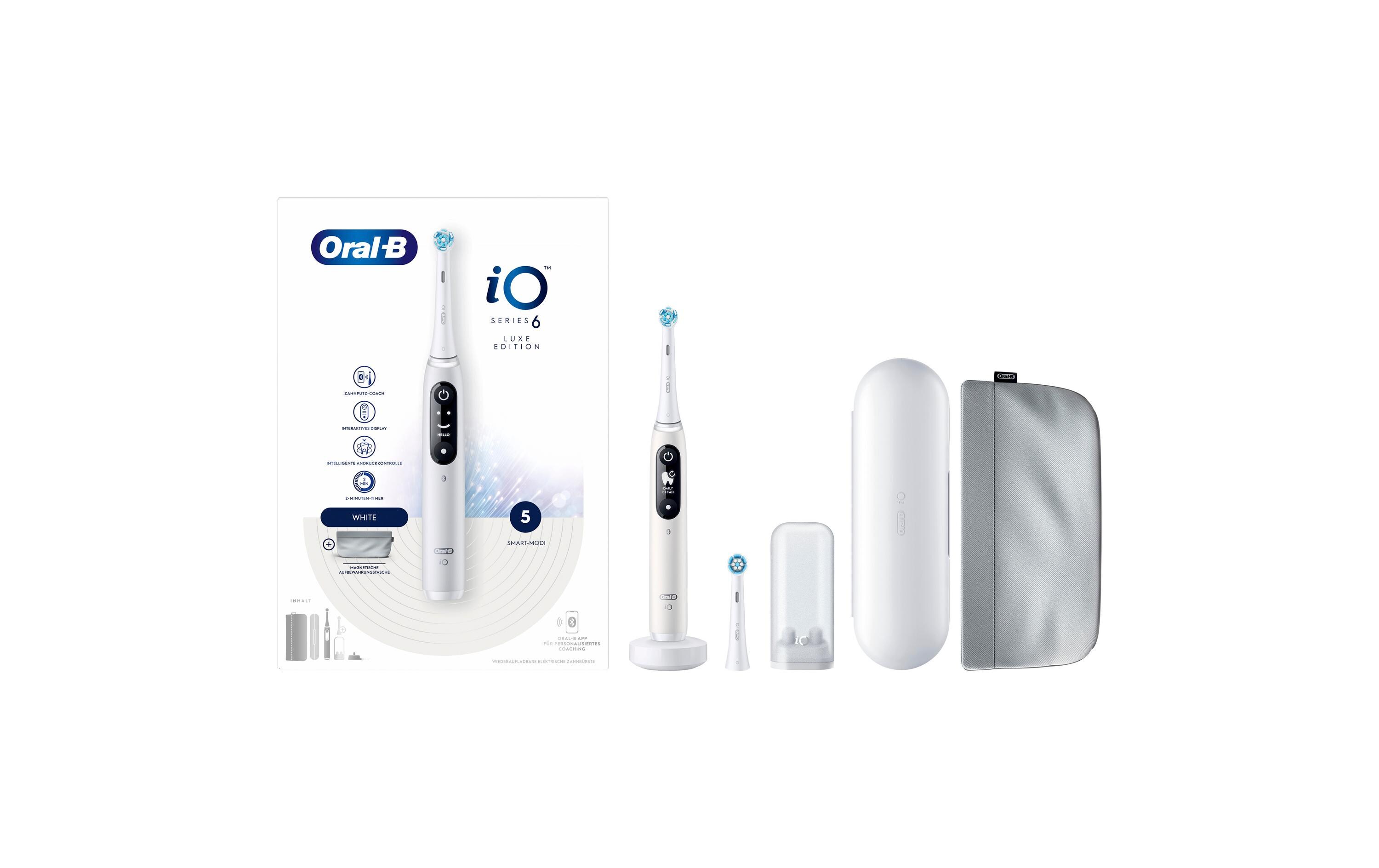 Oral-B Elektrische Zahnbürste iO Series6 White Oral-B Elektrische Zahnbürste iO Series6 White