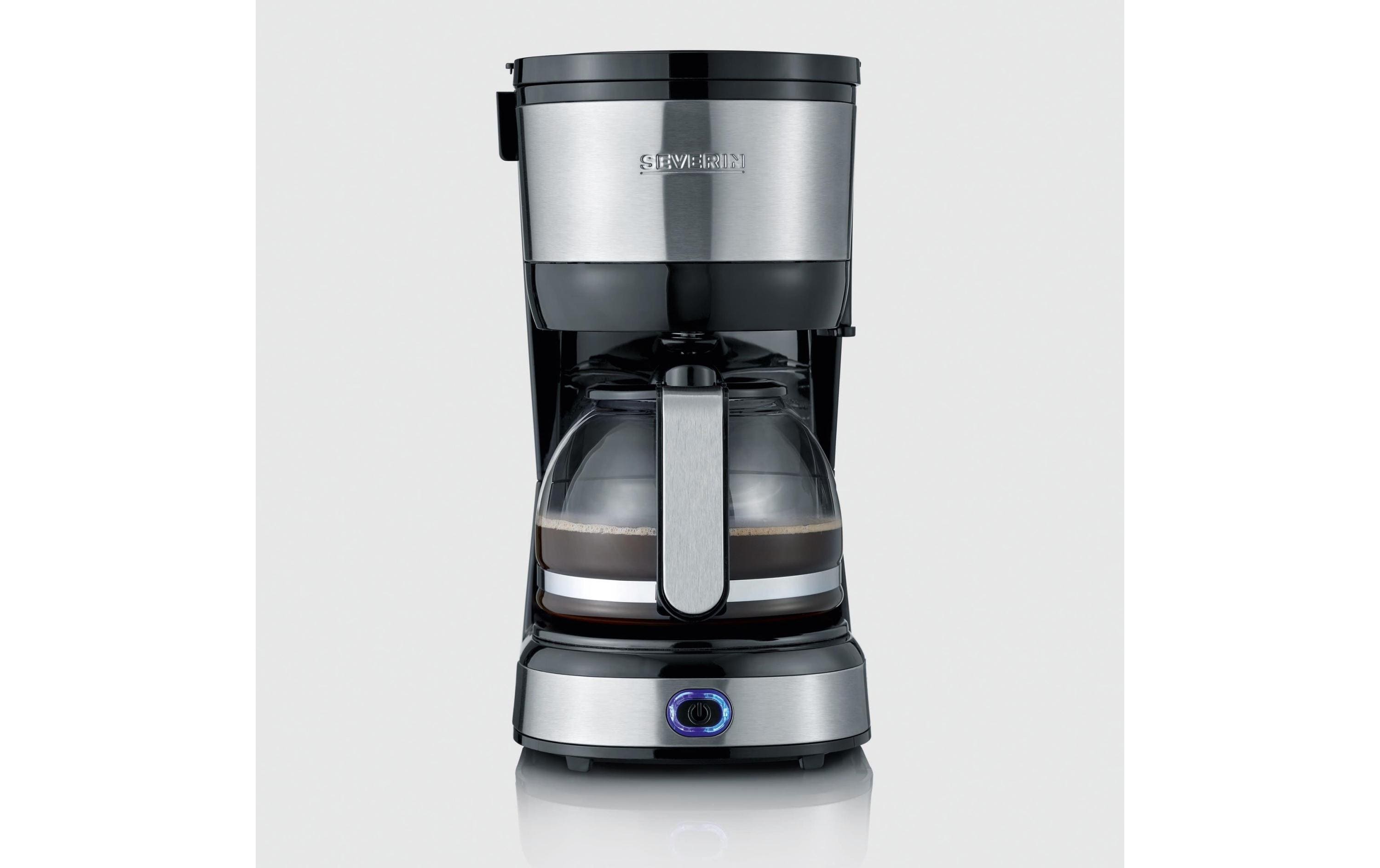 Severin Filterkaffeemaschine KA 4808 Schwarz/Silber Severin Filterkaffeemaschine KA 4808 Schwarz/Silber