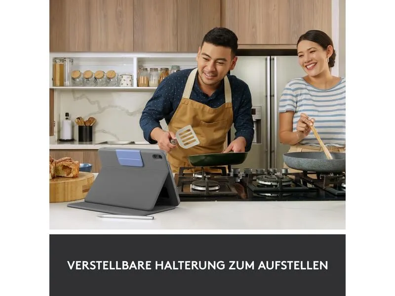 Logitech Tablet Tastatur Cover Rugged Folio iPad 10.9 (10. Gen.)