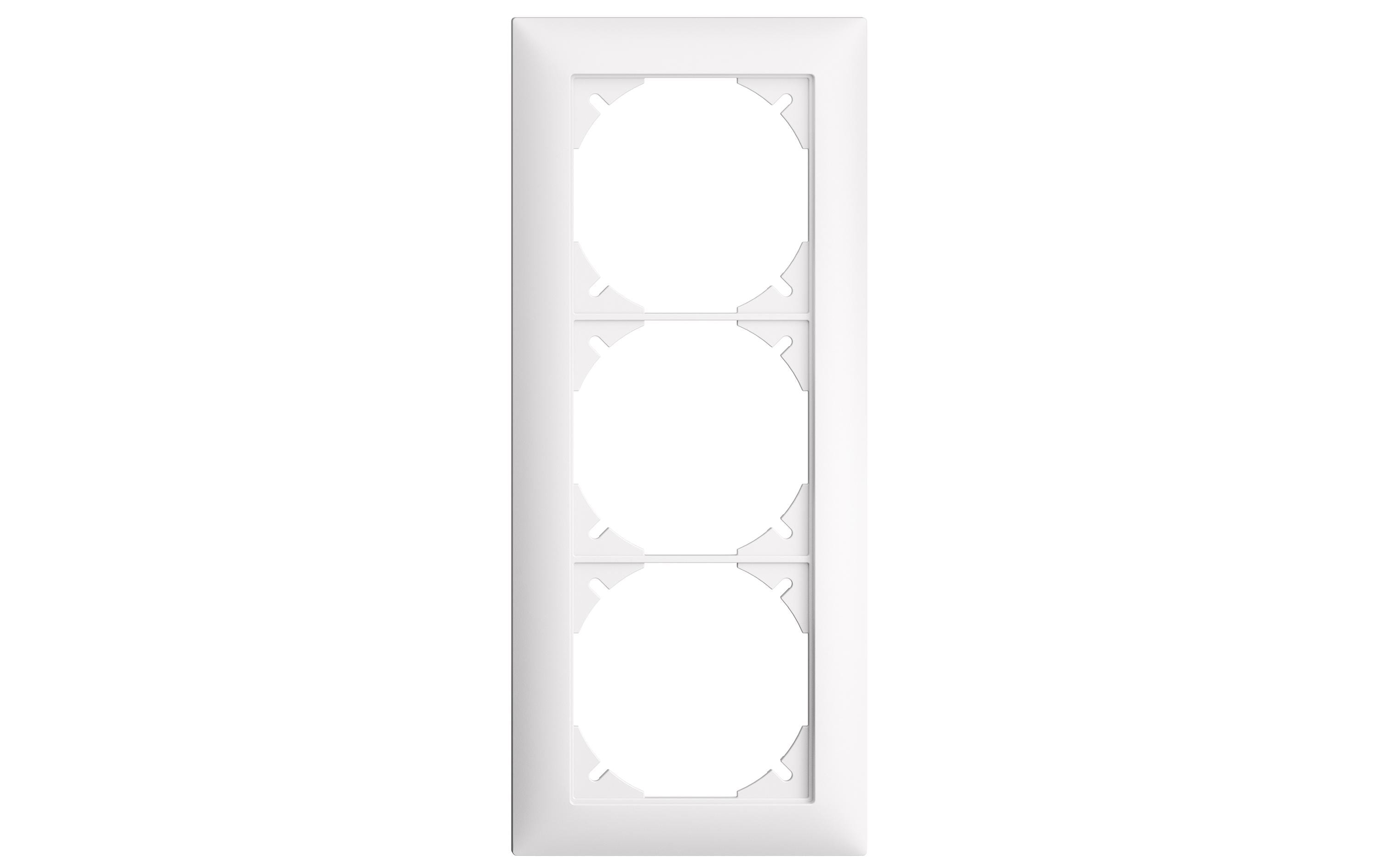 Feller EDIZIOdue Abdeckrahmen EDIZIOdue 3-fach, Weiss Feller EDIZIOdue Abdeckrahmen EDIZIOdue 3-fach, Weiss