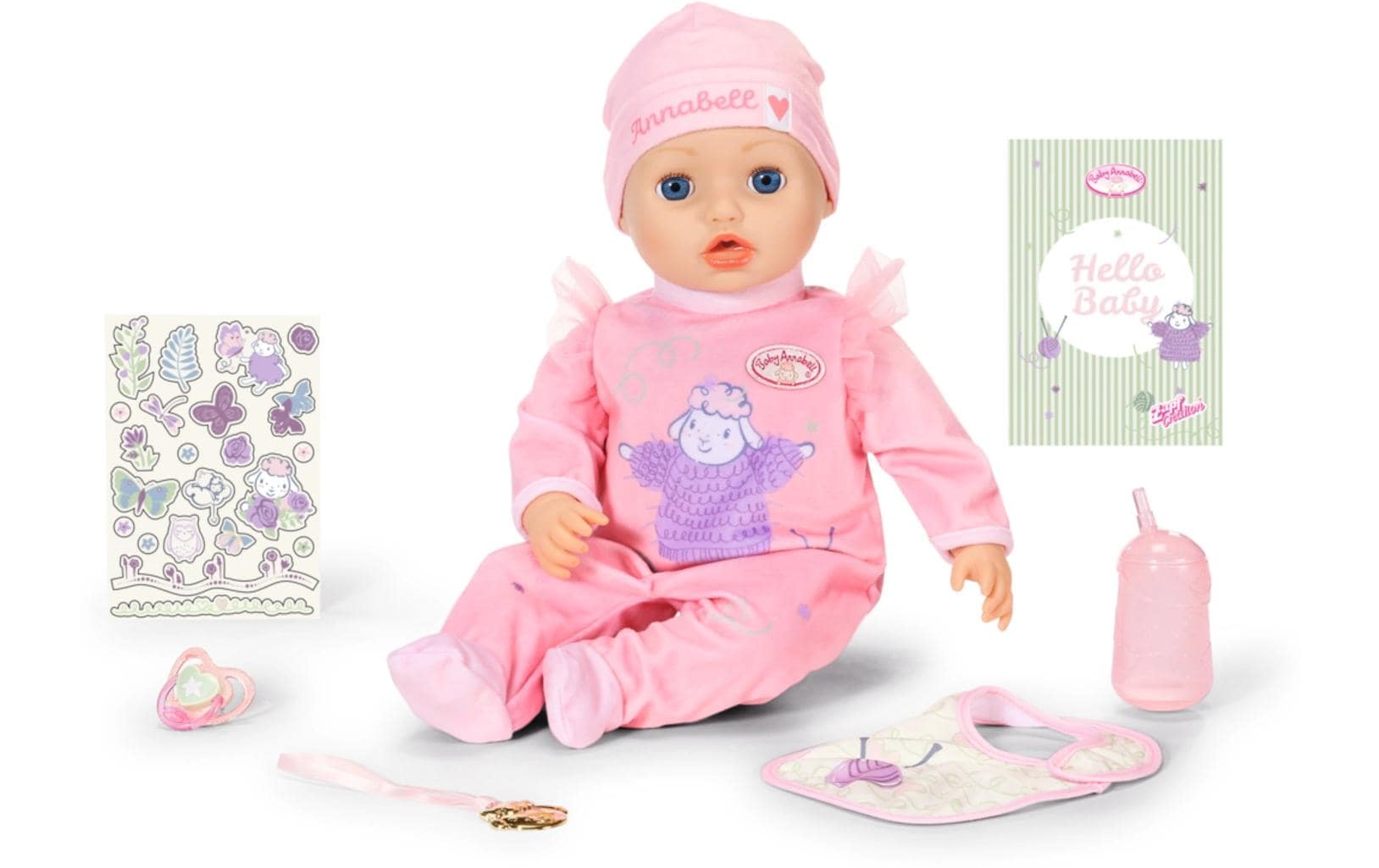 Baby Born Babypuppe Annabell Interaktiv, 43 cm