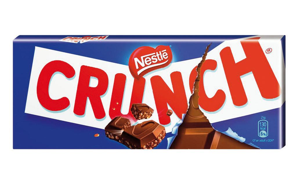 Nestlé Snacks Tafelschokolade Crunch 100 g