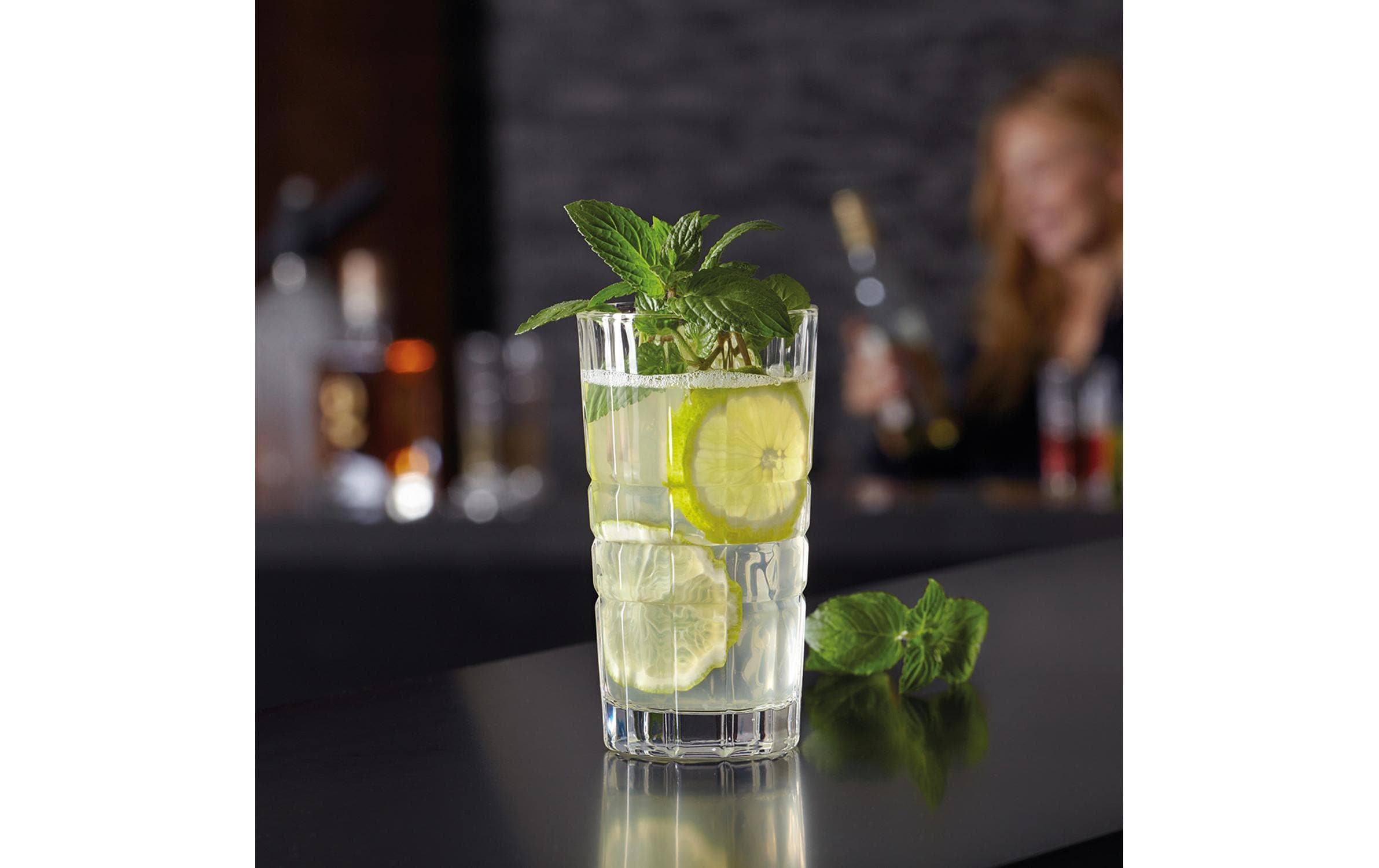 Leonardo Longdrinkglas Spiritii 260 ml, 4 Stück, Transparent