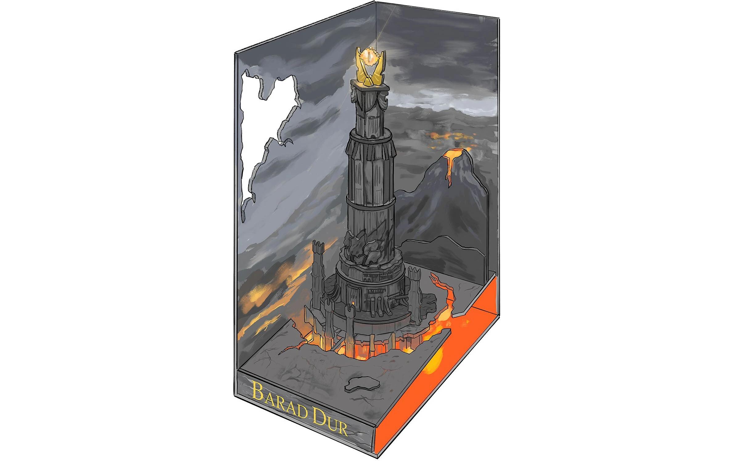Revell Bausatz Lord of the Rings Barad Dûr