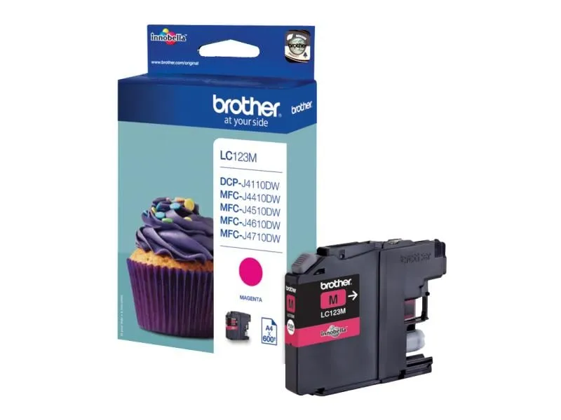 Brother Tinte LC-123M Magenta