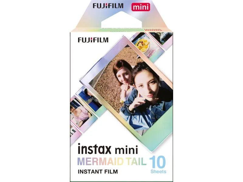 Fujifilm Sofortbildfilm Instax Mini Mermaid Tail 10 Blatt Fujifilm Sofortbildfilm Instax Mini Mermaid Tail 10 Blatt