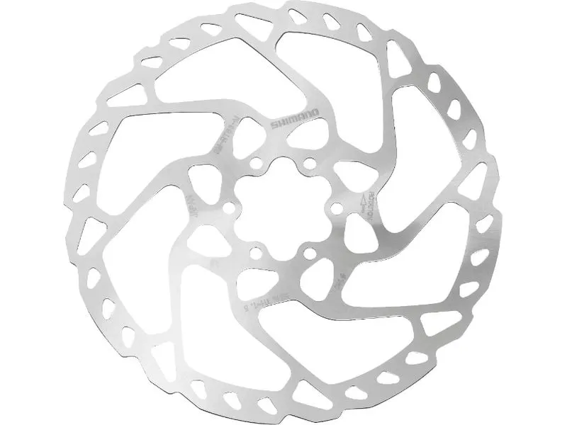 Shimano Bremsscheibe SLX SM-RT66 180 mm 6-Loch polierter Edelstahl Shimano Bremsscheibe SLX SM-RT66 180 mm 6-Loch polierter Edelstahl