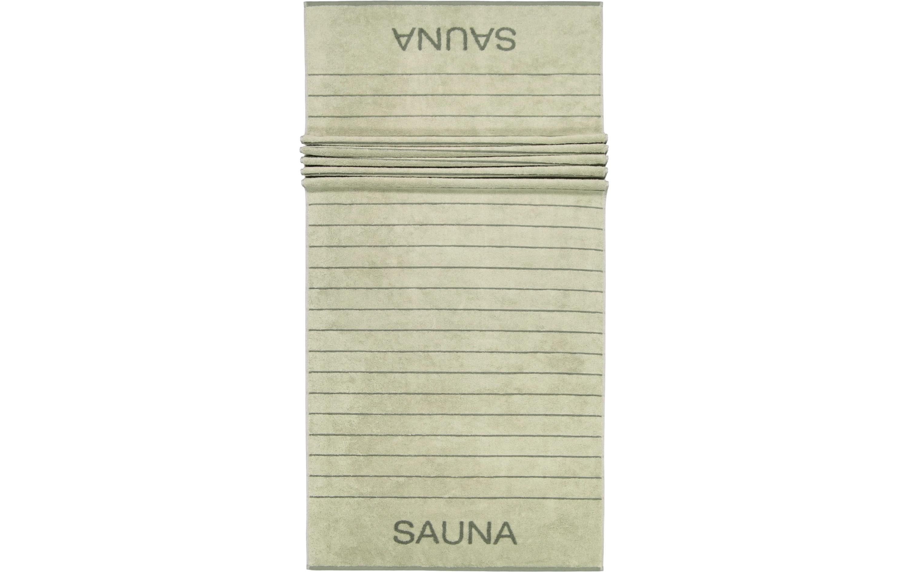 Cawö Saunatuch Balance Doubleface 80 x 200 cm, Wasabi