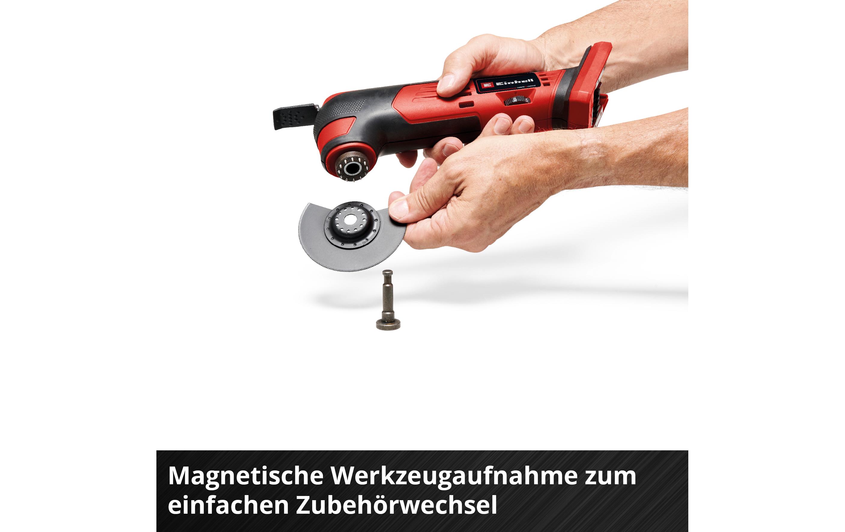 Einhell Multifunktionswerkzeug TE-MG 18/1 Li – Solo
