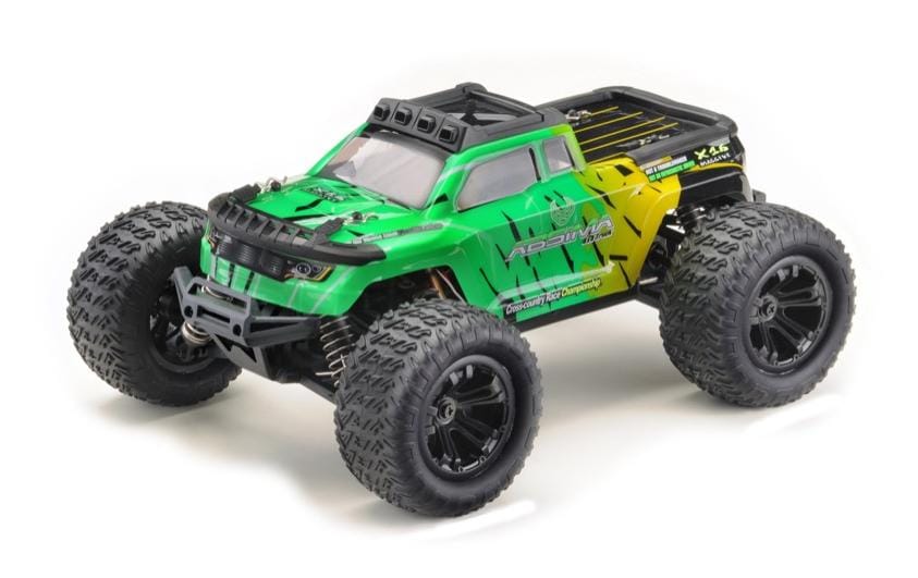 Absima Monster Truck MINI AMT gelb/grün, 4WD, RTR, 1:16 Absima Monster Truck MINI AMT gelb/grün, 4WD, RTR, 1:16