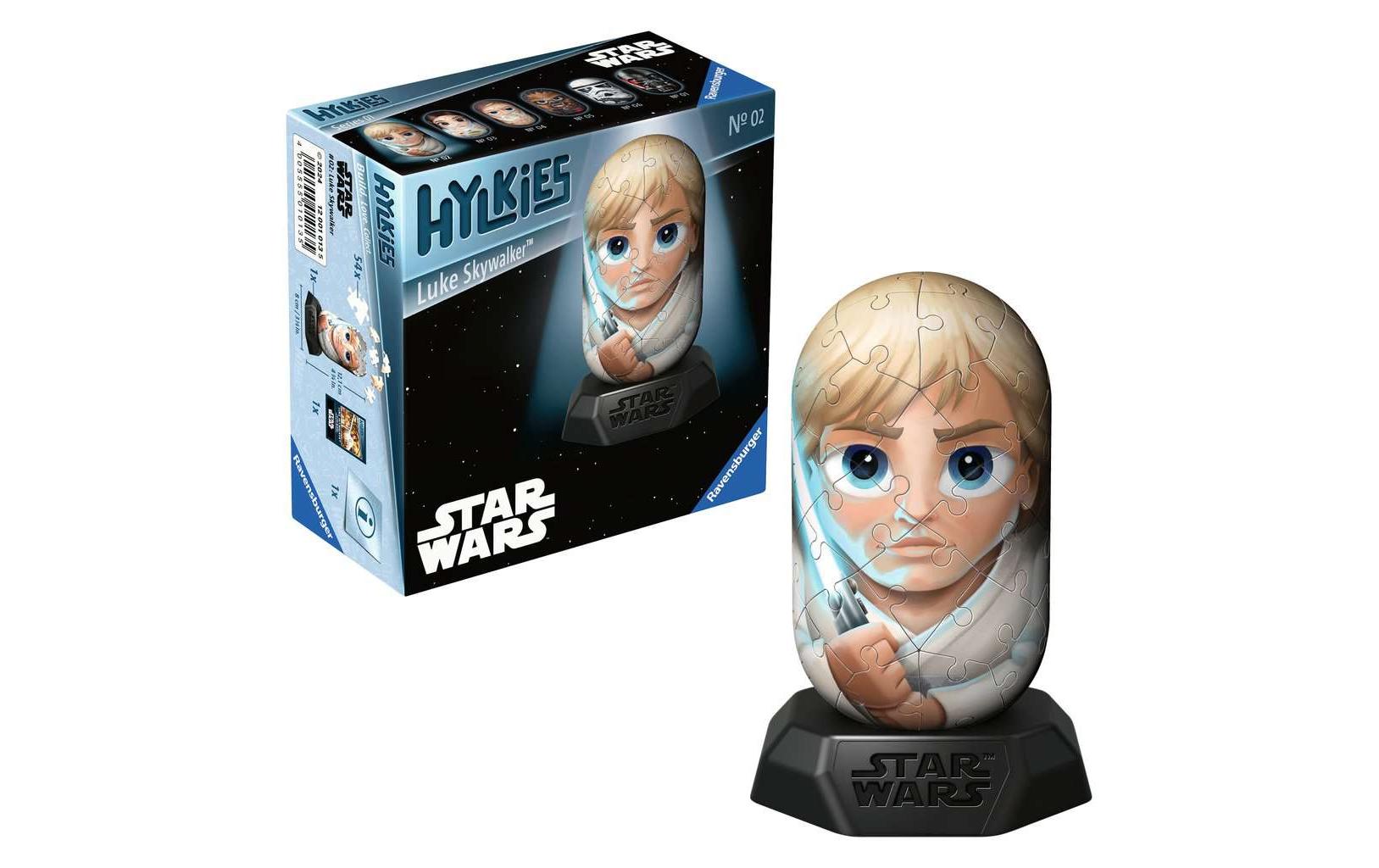 Ravensburger 3D Puzzle Hylkies #02 Luke Skywalker 54 Teile