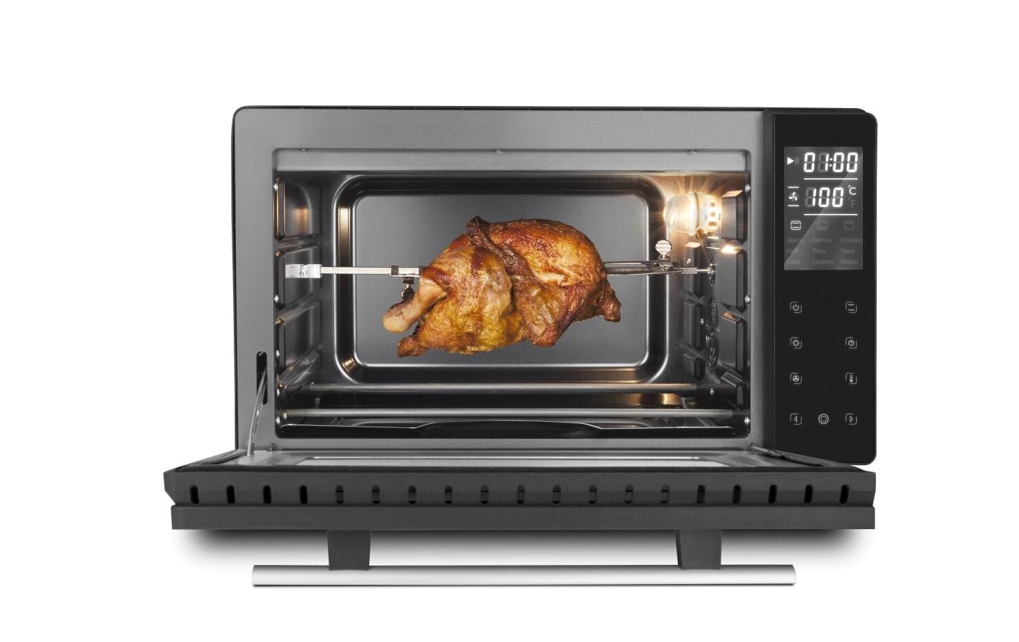 Caso Backofen TO 26 Electronic 26 l, Schwarz